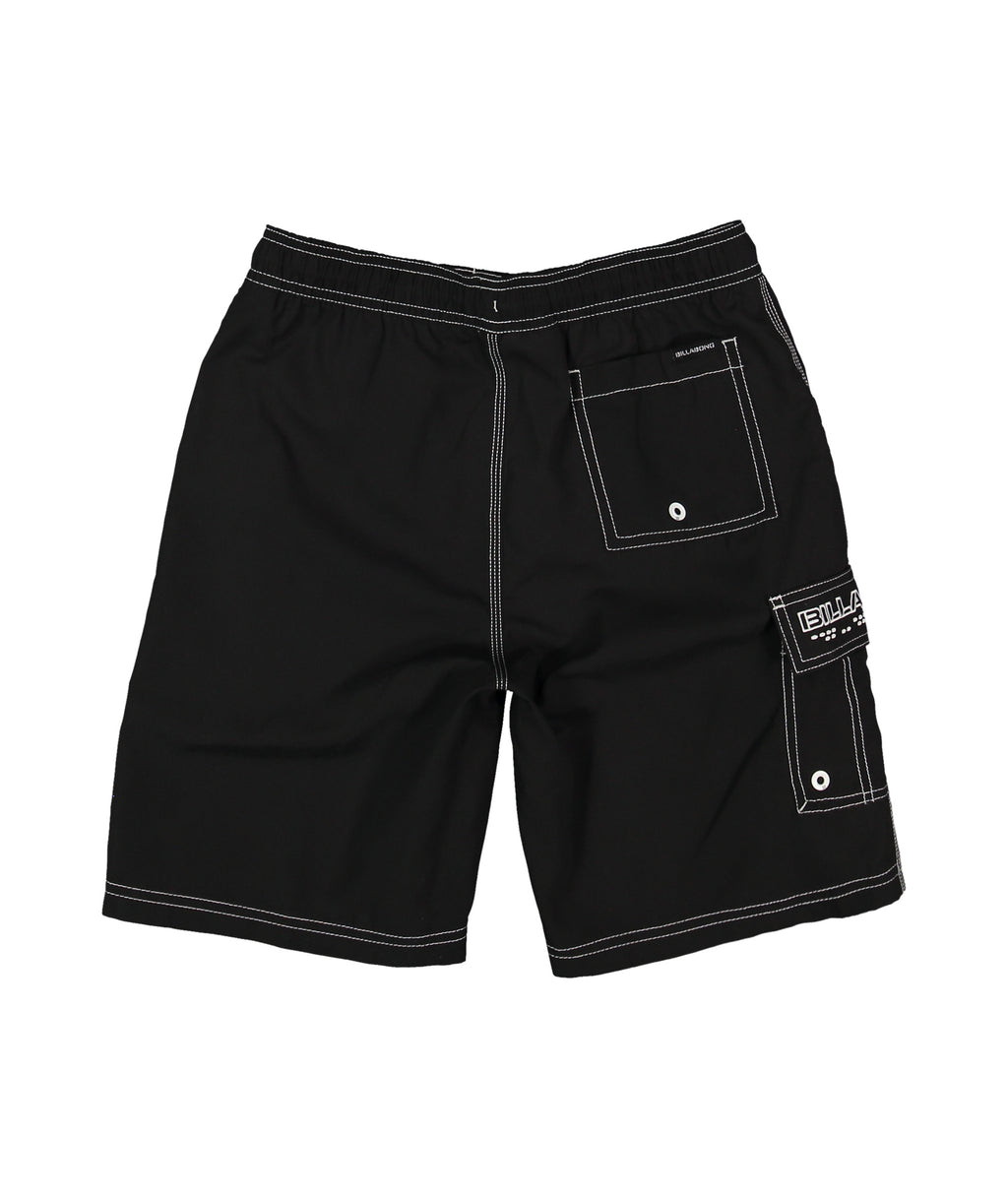 Billabong Groms Throw On in BLACK