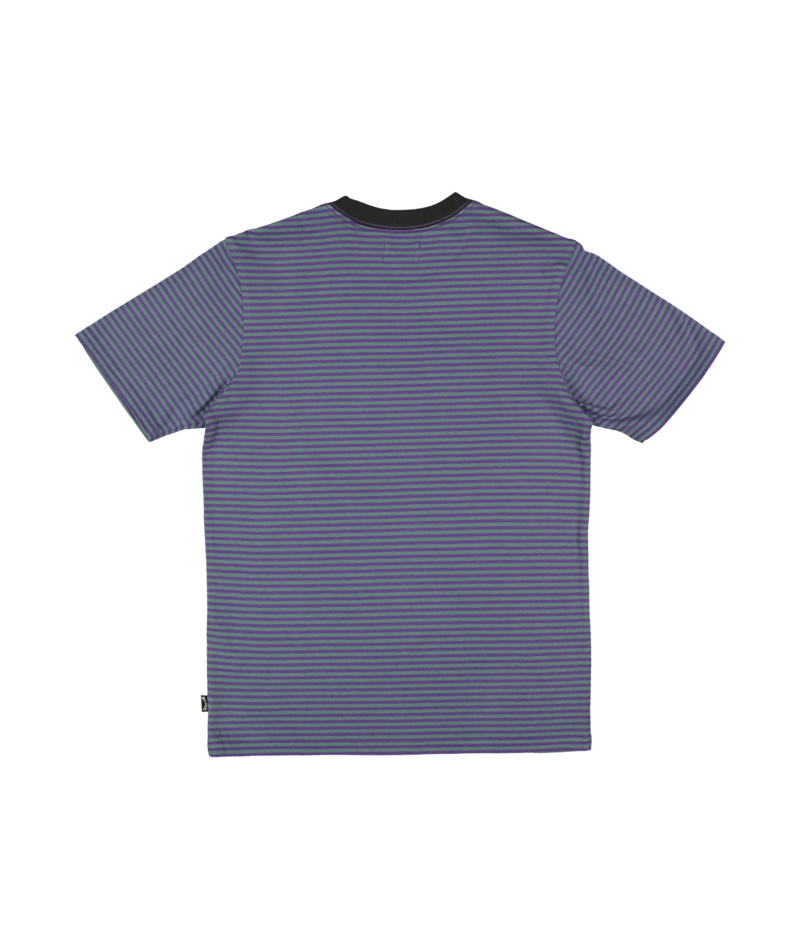 Billabong Groms Absense Stripe Ss in PURPLE