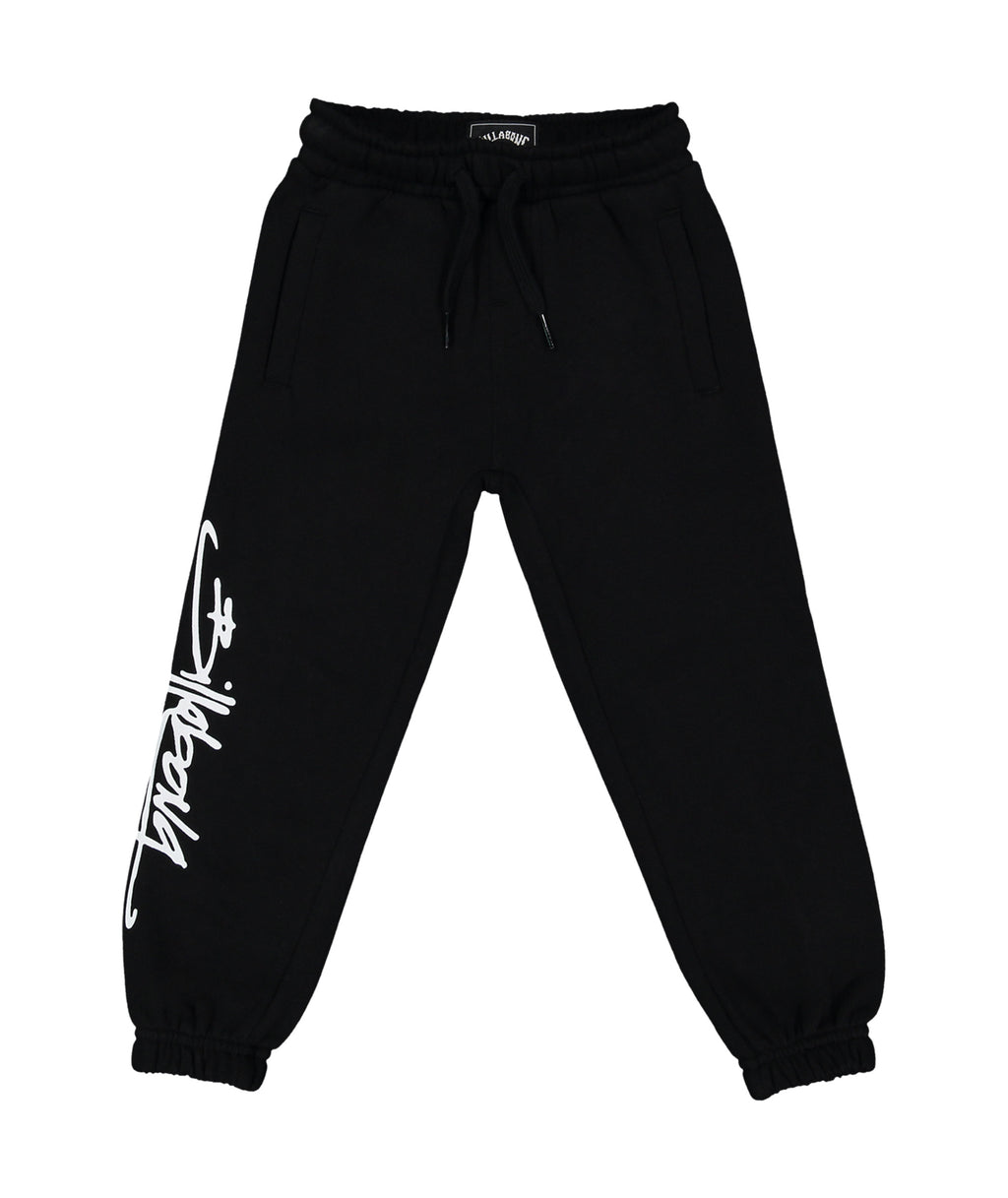 Billabong Logo Trackpant in BLACK