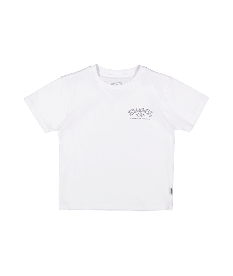 Billabong Groms Legacy Ss in WHITE