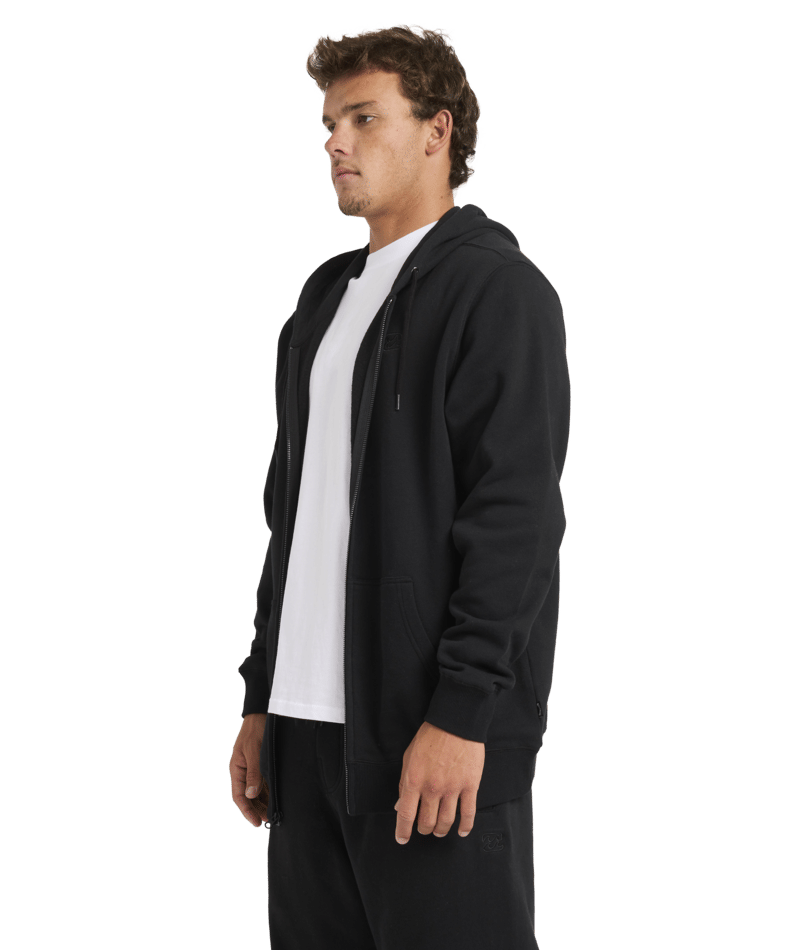 Billabong Premium Ww Zip Thru Hood in BLACK