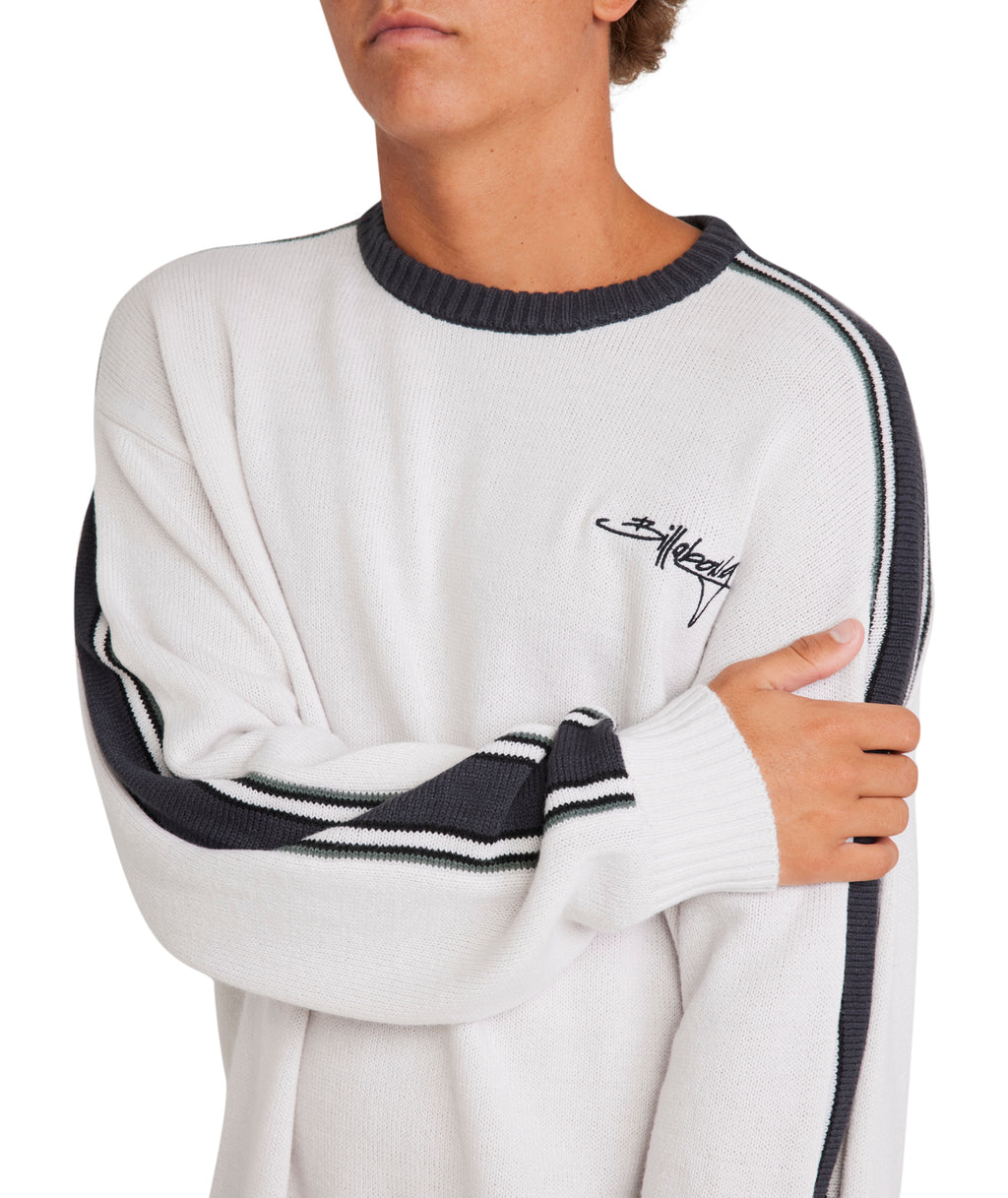 Billabong Script Sweater in FOG