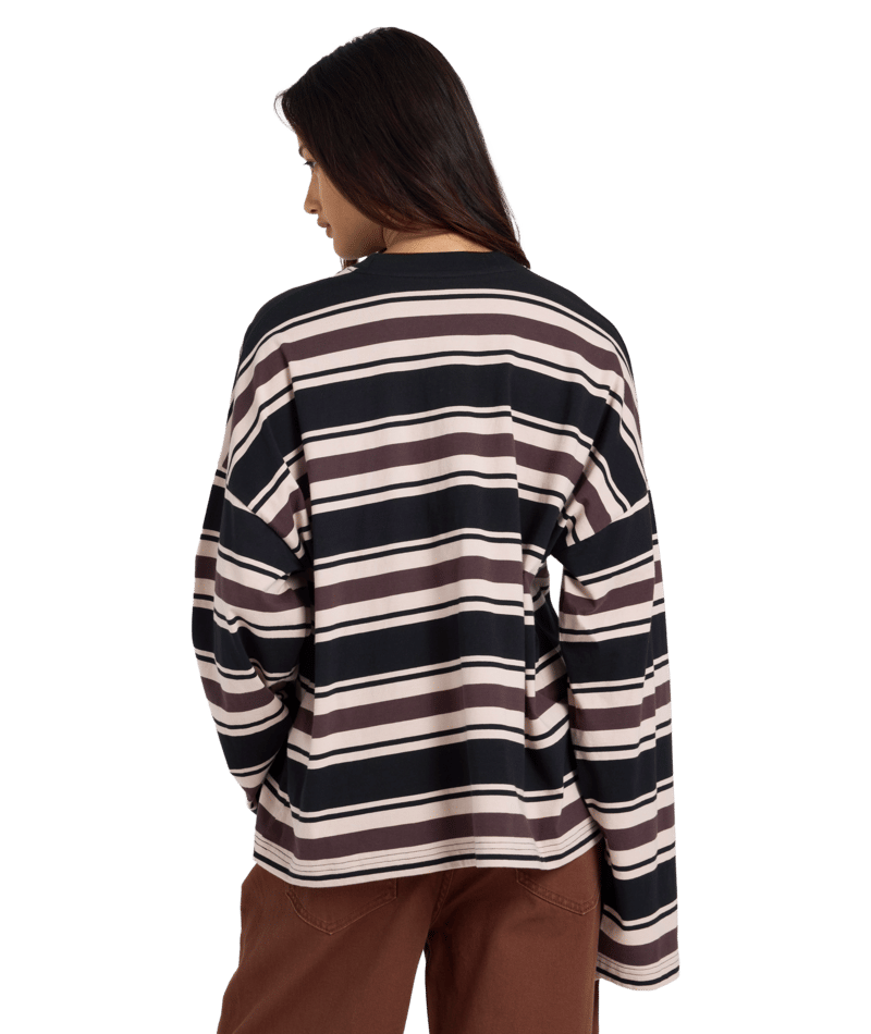 Volcom Triptronic Ls Tee in RAISIN