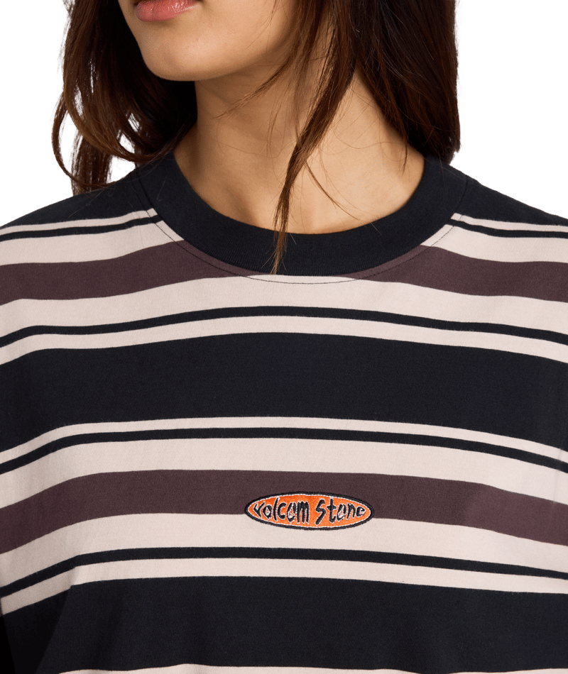 Volcom Triptronic Ls Tee in RAISIN