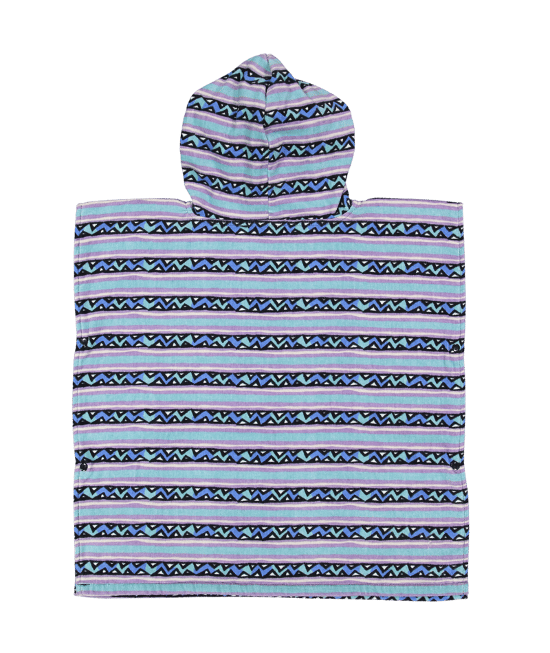 Quiksilver Pitted Hooded Towel in STILLWATER