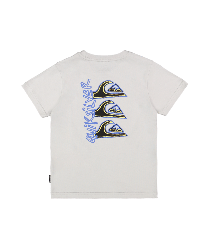 Quiksilver Wax On Ss Boy in GRAY VIOLET