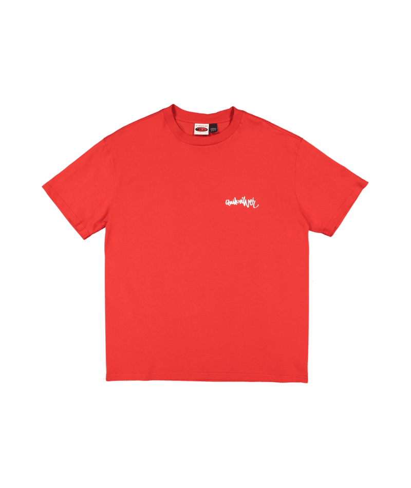 Quiksilver Yg Spray Ss Tee in SALSA