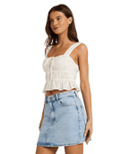 Roxy Lucky One Sunset Mist Top in COCONUT MILK