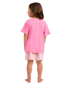 Roxy Tw Ocean Lover Ss Tee in PINK CARNATION