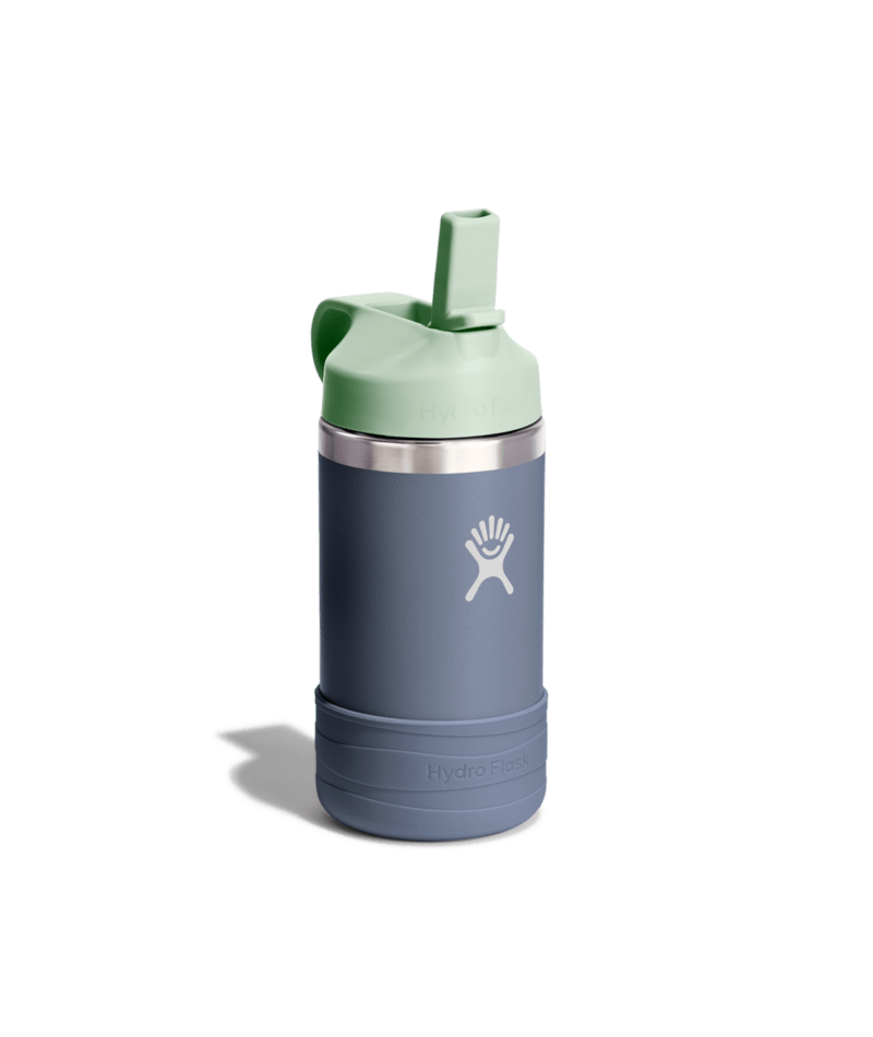 Hydro Flask Kids 12 Oz Wide Mouth Straw Cap And Boot in W12CSWBB499