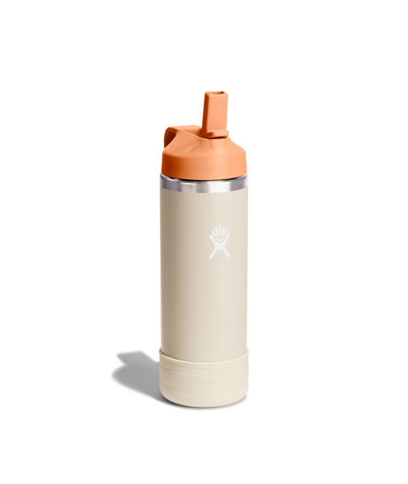 Hydro Flask 18 Oz Kids Wide Mouth Straw Cap And Boot in W18CSWBB139