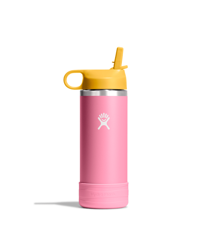 Hydro Flask 18 Oz Kids Wide Mouth Straw Cap And Boot in W18CSWBB686