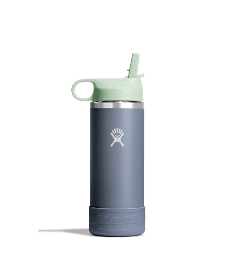 Hydro Flask 18 Oz Kids Wide Mouth Straw Cap And Boot in W18CSWBB499