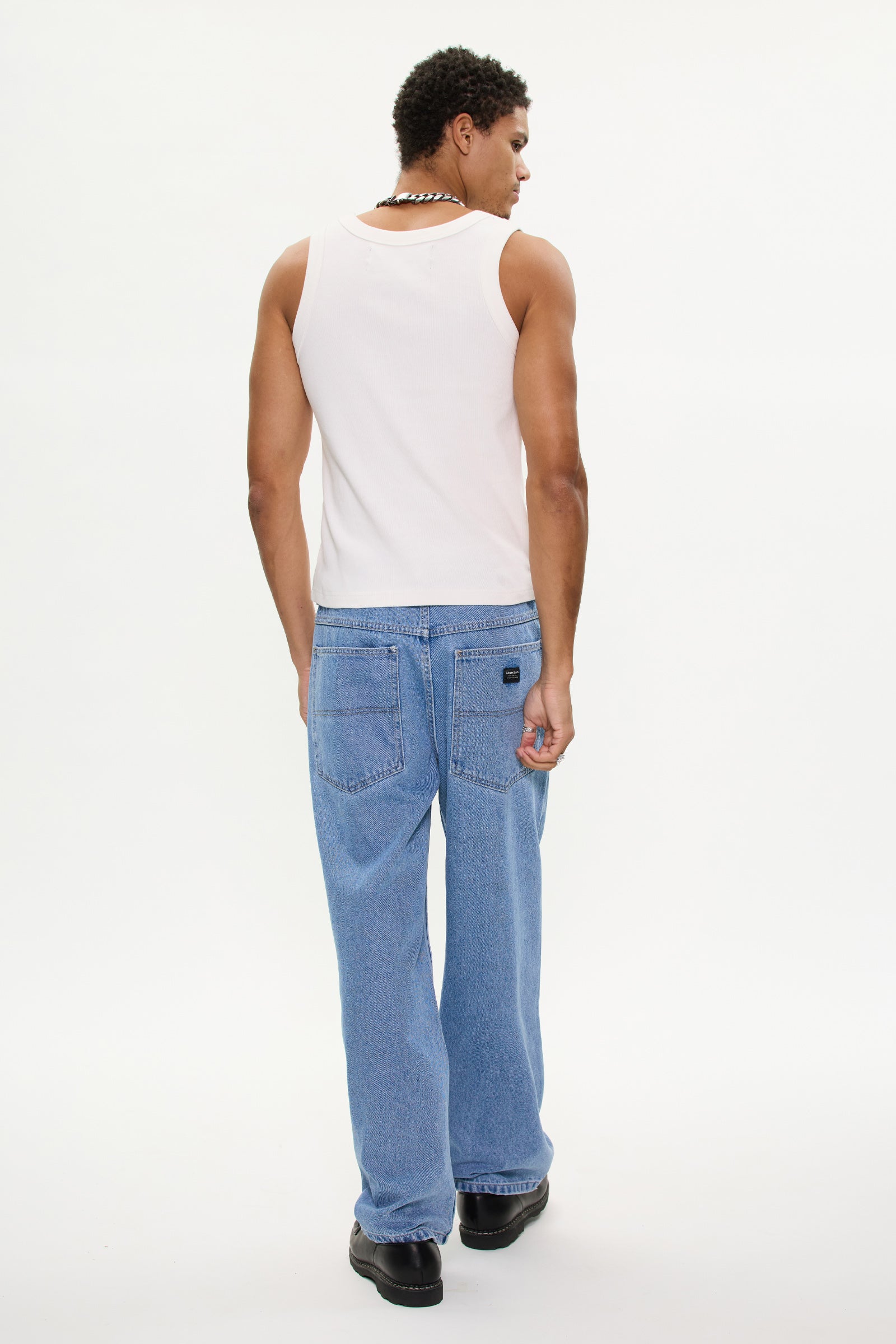 Abrand Jeans A5 Baggy Larry in LIGHT VINTAGE INDIGO