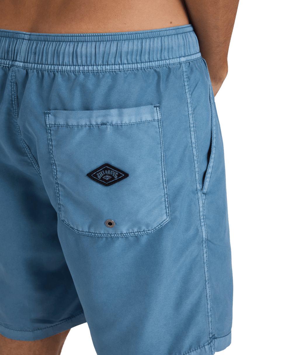 Billabong Mens All Day Overdye Layback 17" Boardshorts in Steel Blue
