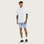 Kiss Chacey KS2 Denim Short in Destroyed Crystal Blue