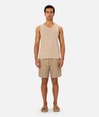Industrie The Marina Linen Short - Moss in MOSS