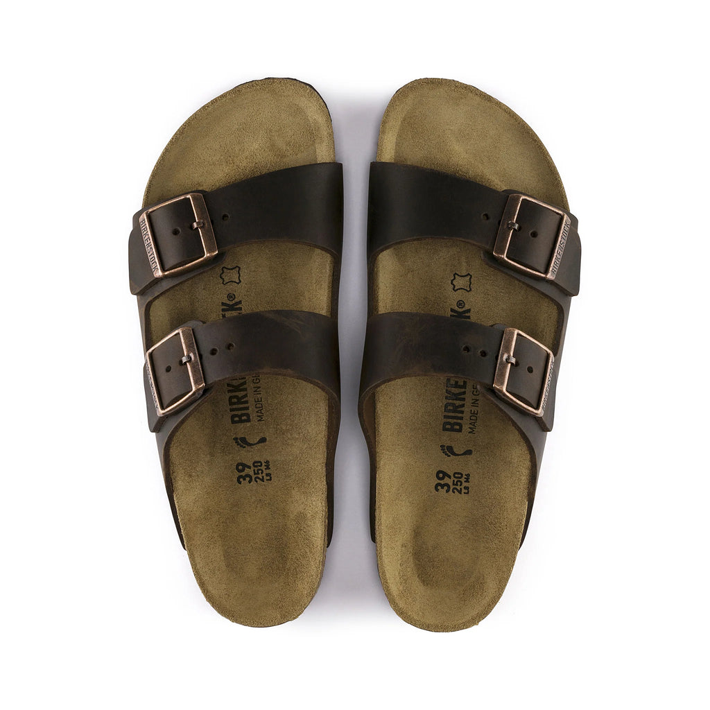 Birkenstock Arizona Habana Oiled Leather Regular