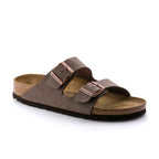 Birkenstock Arizona Mocca Birkibuc Regular in Arizona Mocca Birkibuc