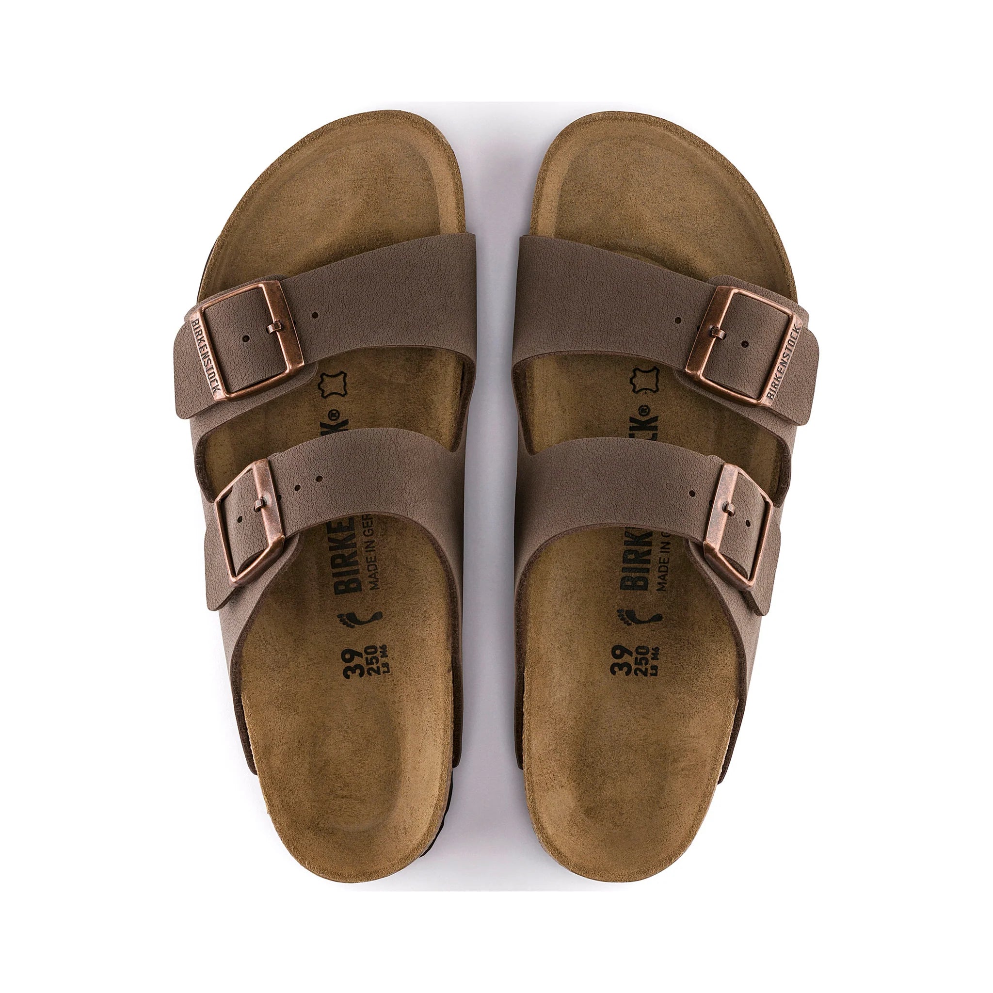 Birkenstock Arizona Mocca Birkibuc Narrow