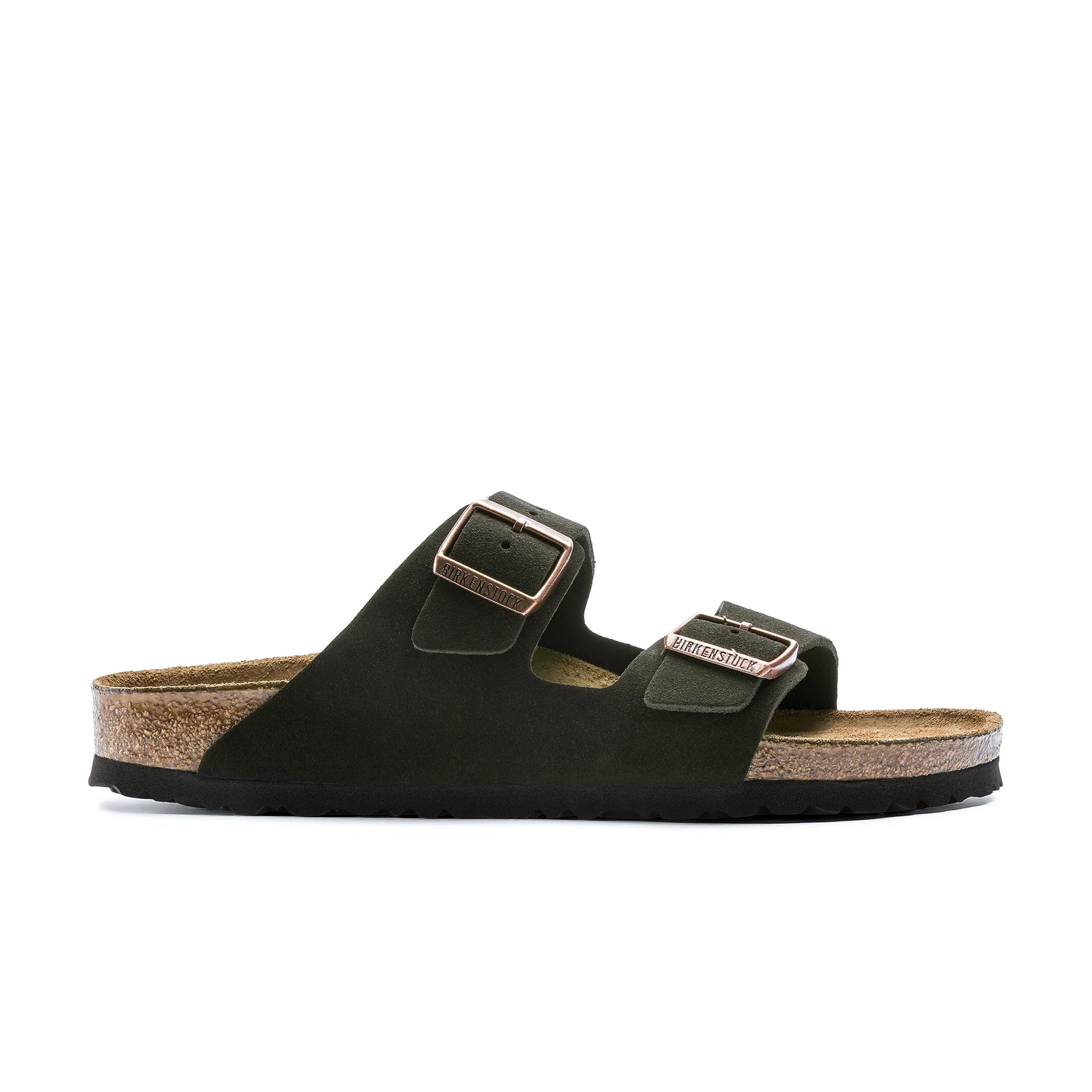 Birkenstock Arizona Sfb Mocca Suede Leather Regular