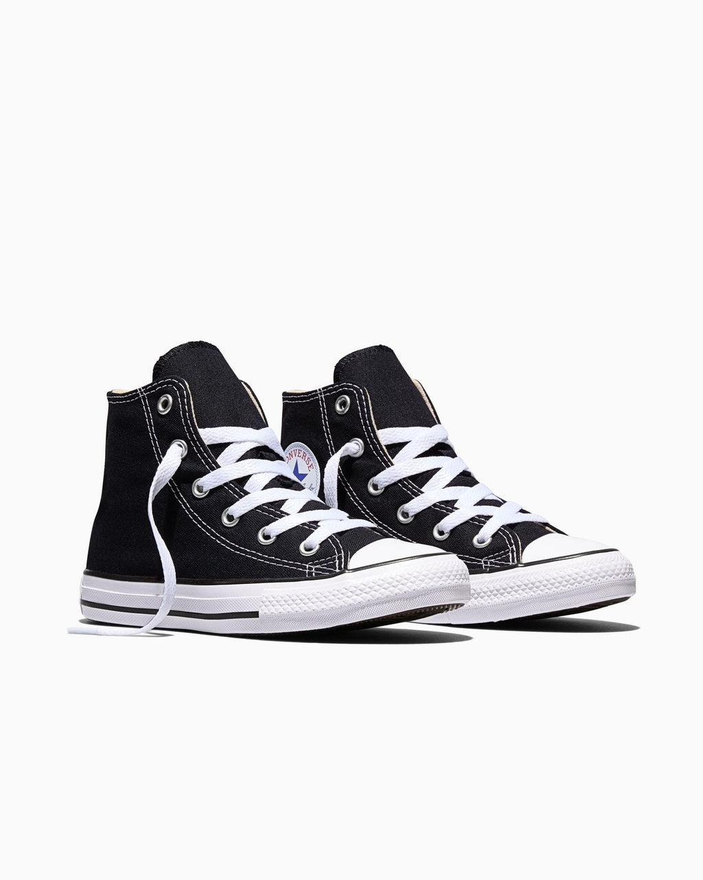 Converse Chuck Taylor All Star Junior High Top Black in Black