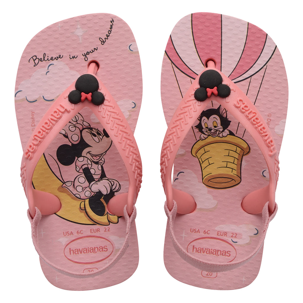 Havaianas Baby Disney Classics Pink Mango in Pink