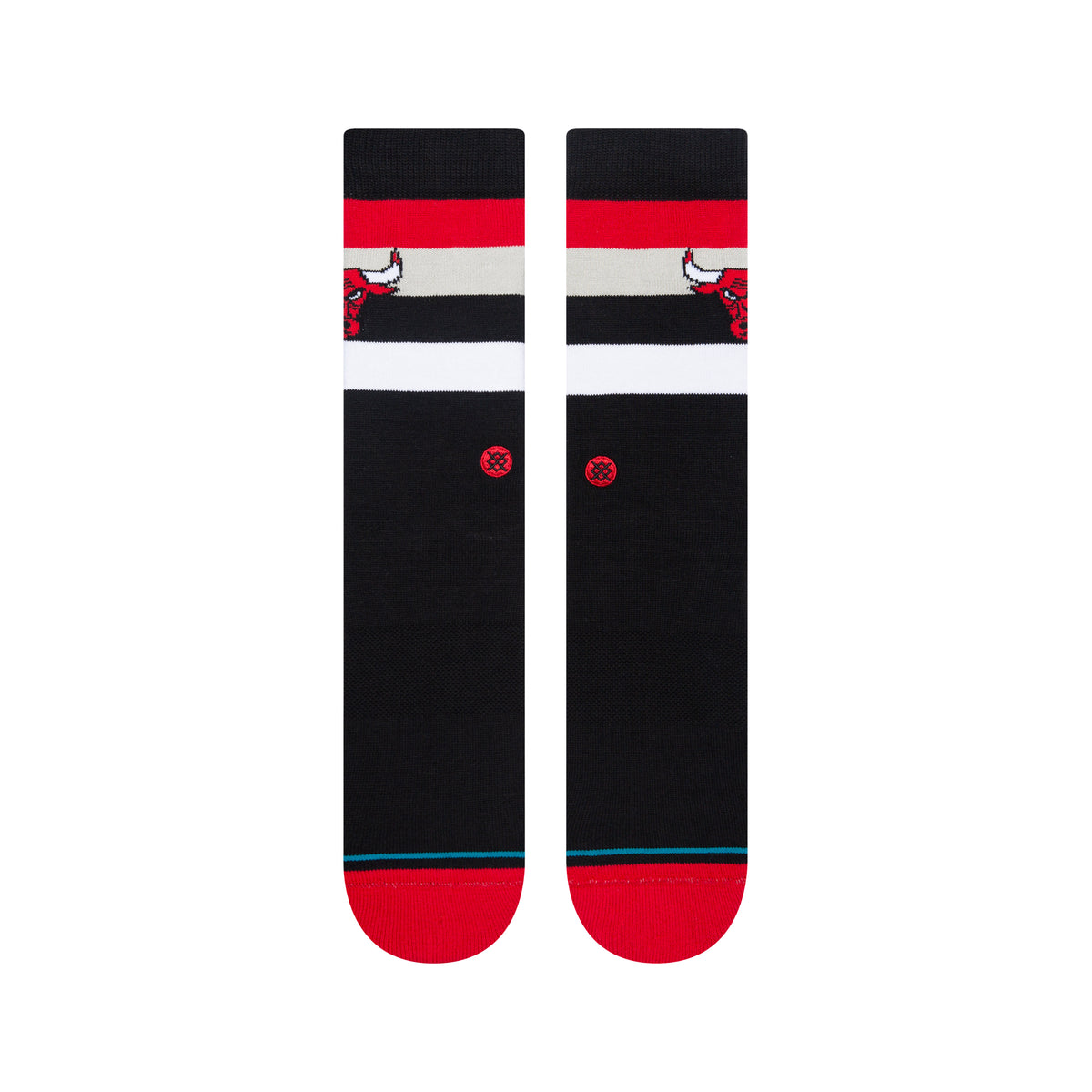Stance BULLS ST CREW in RED