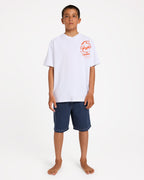 Billabong Boys 8-16 Throw On Boardshorts in Dusty Indigo