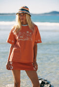 Spicy Dugong Spicy Island Tee in BURNT ORANGE in Single
