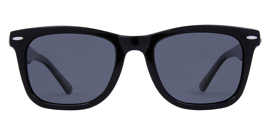 Carve Wow Vision - Polarized Gloss Black Frame Sunglasses in Single