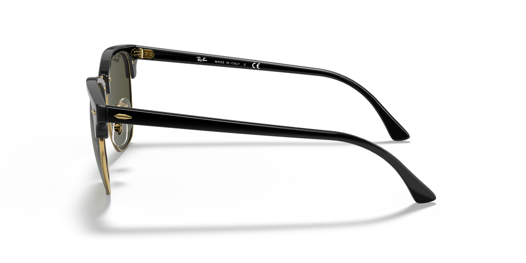Ray-Ban® CLUBMASTER BLACK ON ARISTA G-1 in Black On Gold