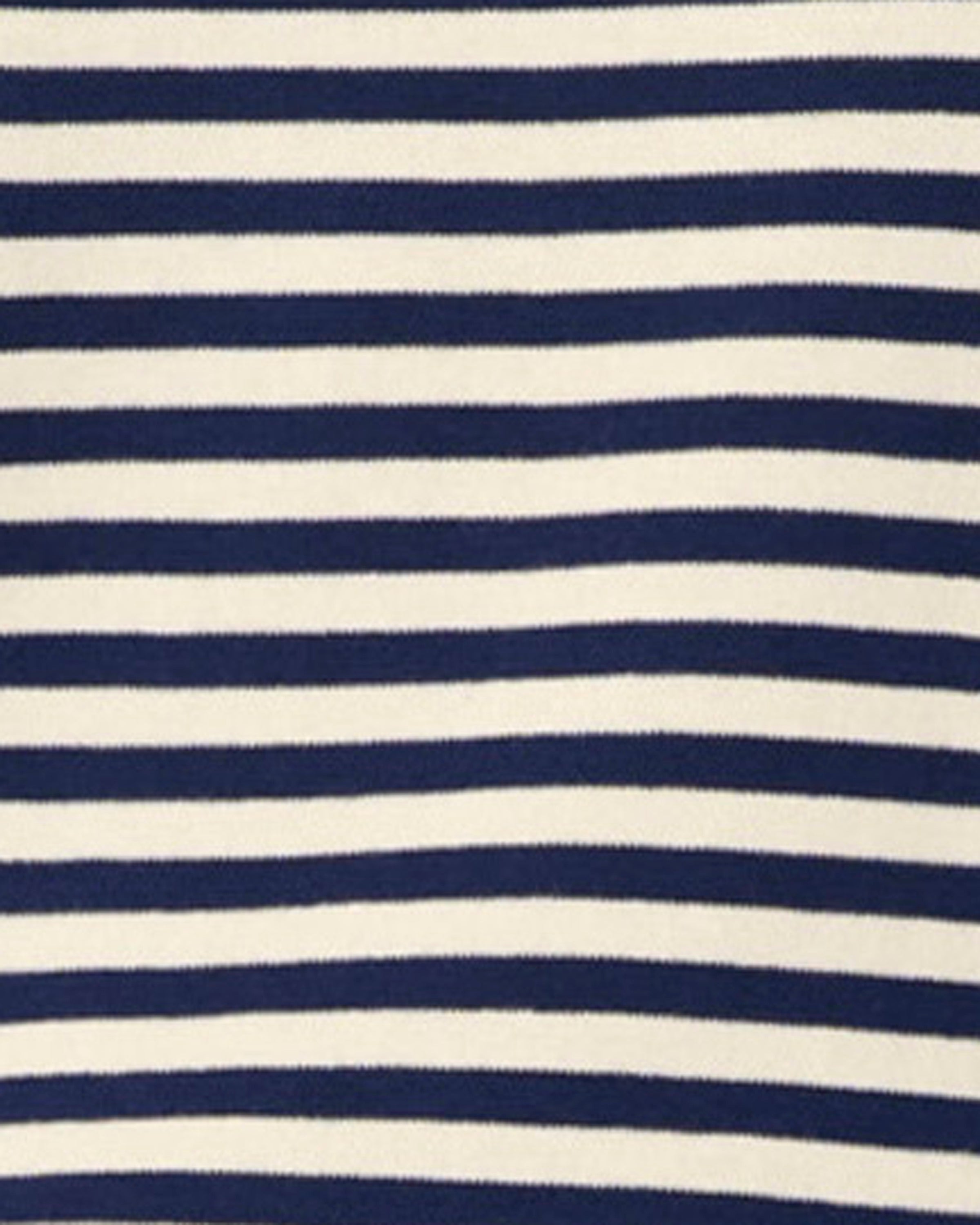 Abrand Jeans Cold Shoulder Knit in BLUE STRIPE