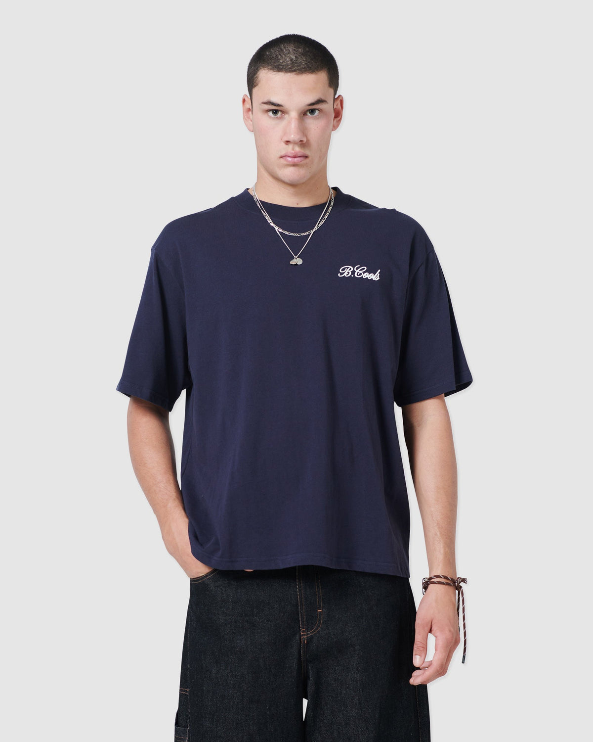B. Cools Scribe T-shirt Navy in Single