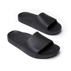 Archies Footwear Arch Support Slides - Classic - Black in Single