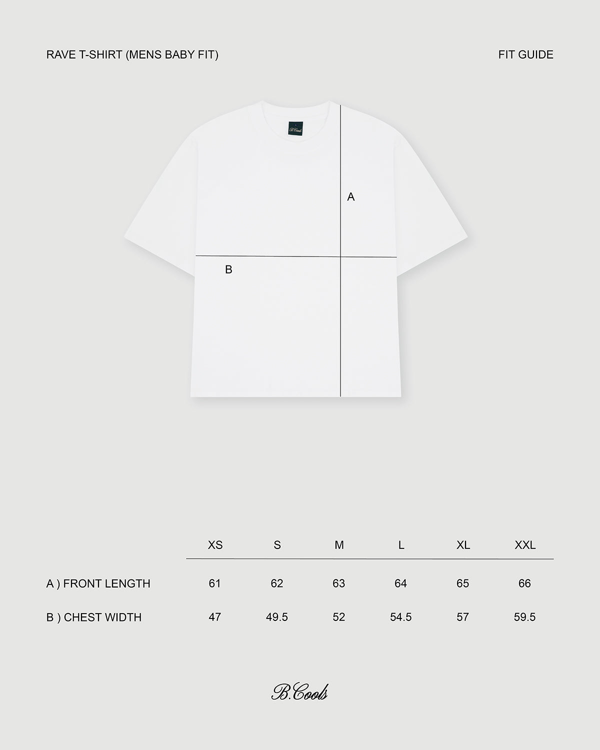B. Cools rave (baby fit) t-shirt forest in Single