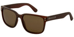Carve Rivals XL - Matte Translucent Brown Frame with Brown Polarized Lens in Single