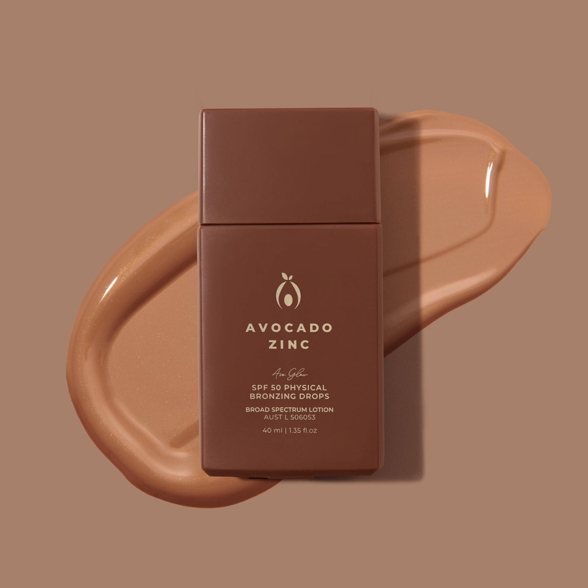 Avocado Zinc Spf 50 Physical Bronzing Drops in Single