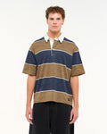 Abrand Jeans Dewey Stripe Rugby in NAVY