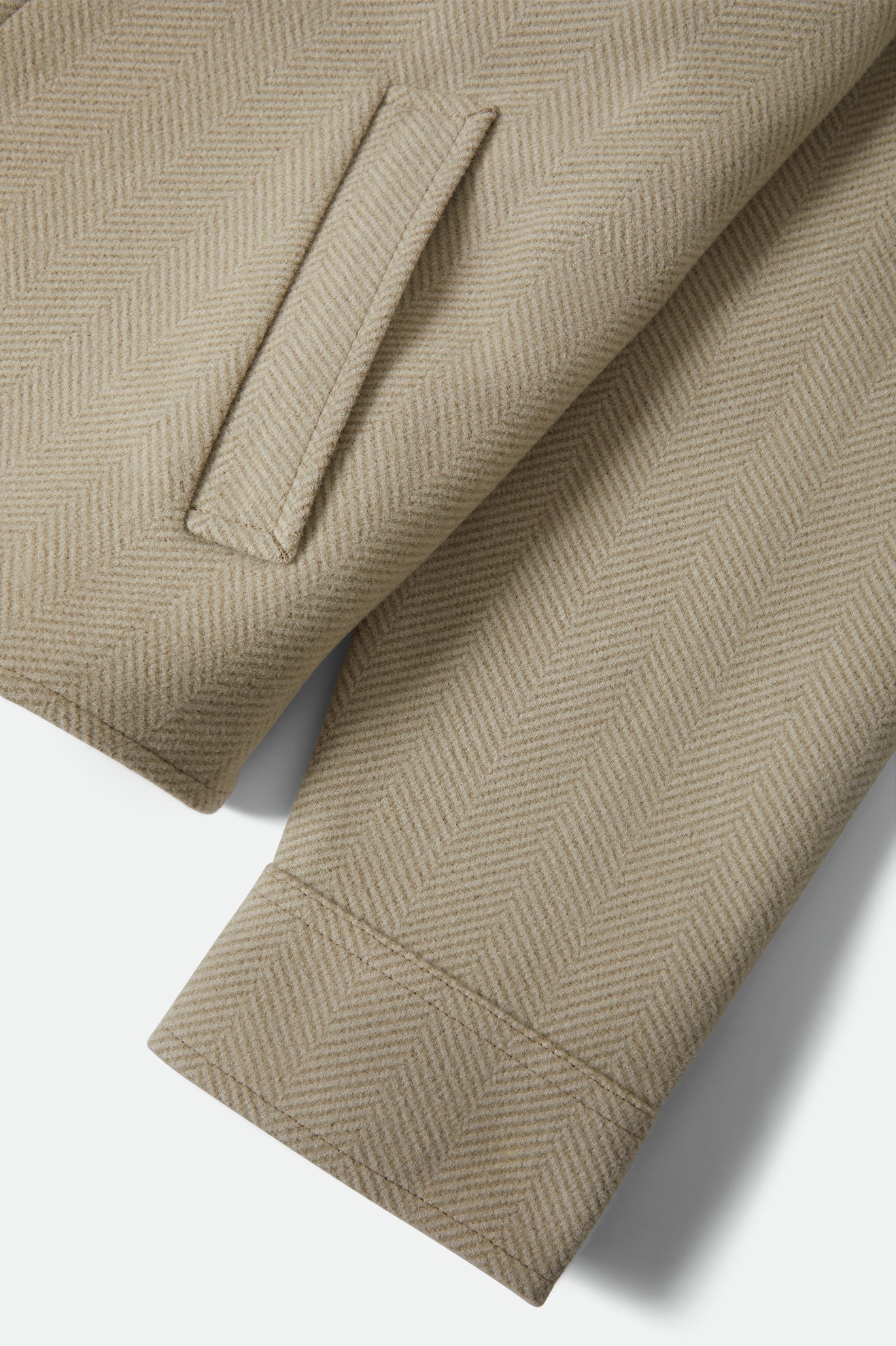 Brixton Durham Brushed Menswear Jkt in BRUSHED ELM