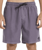 Billabong Mens All Day Overdye Layback 17" Boardshorts in Steel Purple