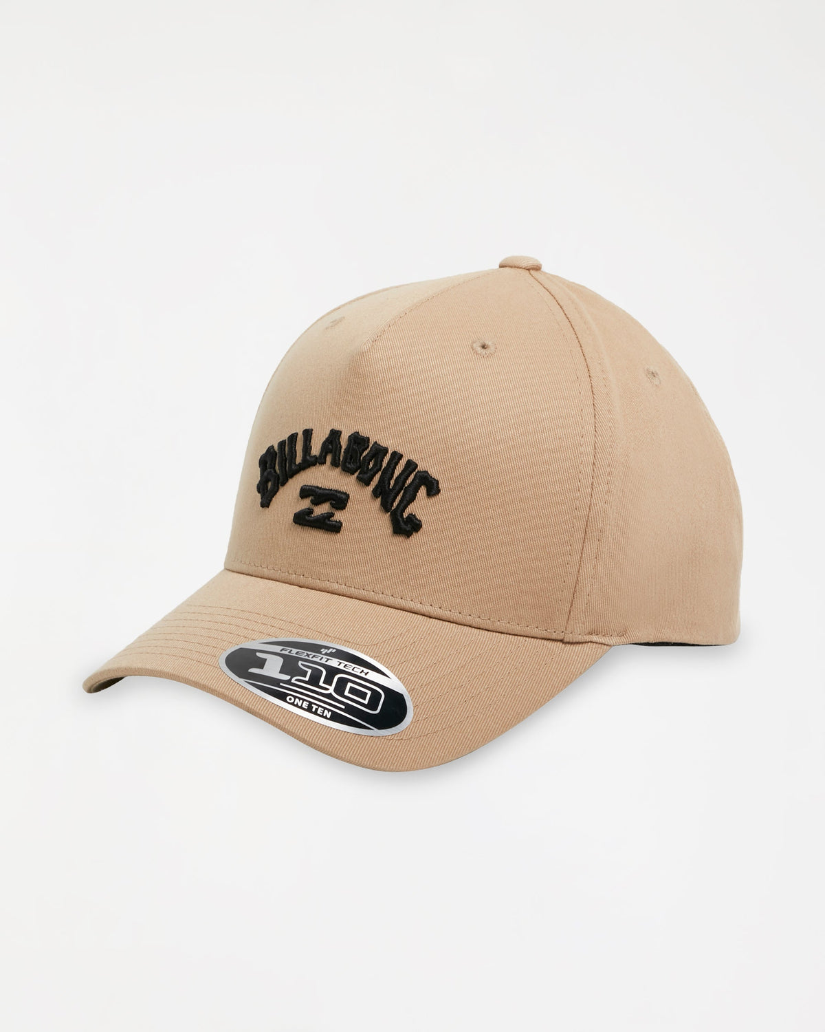 Billabong Mens Arch Flexfit 110 Snapback Cap in Khaki