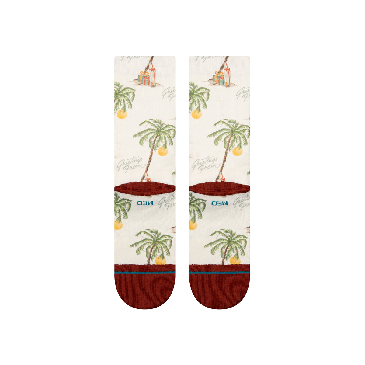 Stance GREETINGS FROM CREW SOCKS in CANVAS