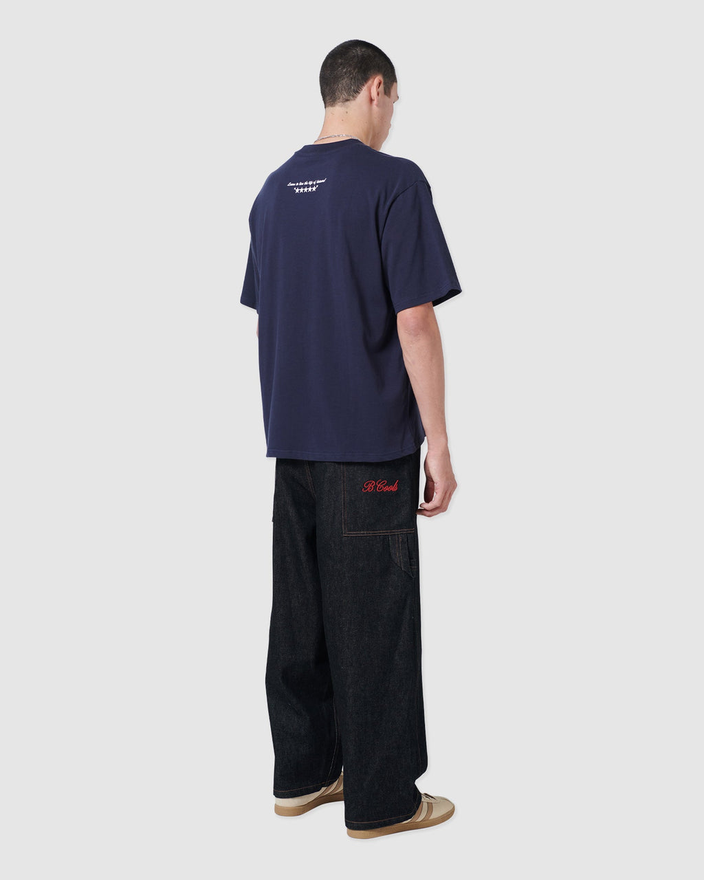 B. Cools Scribe T-shirt Navy in Single