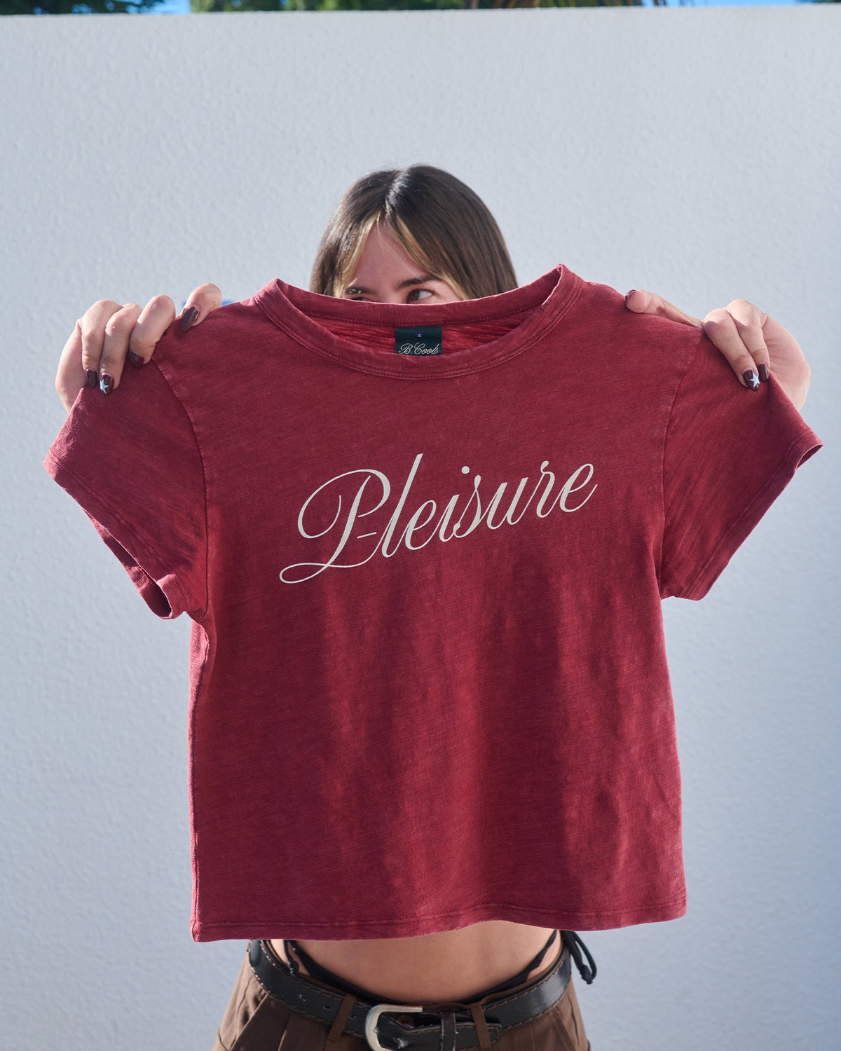 B. Cools PL baby t-shirt red in Single