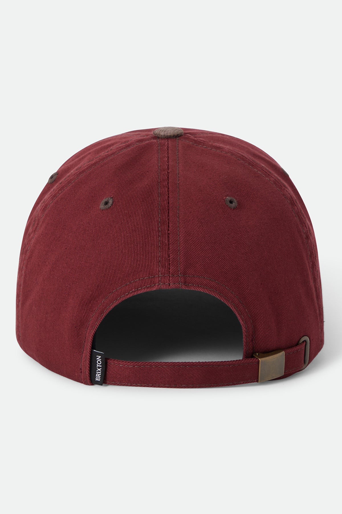 Brixton La Rosa Adjustable Hat in DARK BRICK/WALNUT BROWN CORD