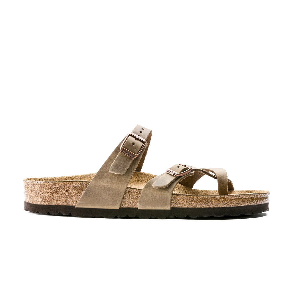 Birkenstock Mayari Tabacco Brown Oiled Leather Regular
