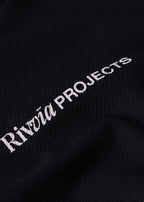 Rivvia Projects Passage Polo in BLACK CHARCOAL
