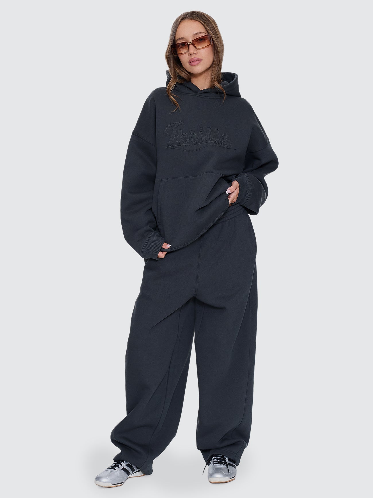 Thrills Co Playmaker Cocoon Panel Hood - Carbon in Carbon