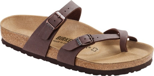 Birkenstock Mayari Mocca Birkibuc Regular in Mocca